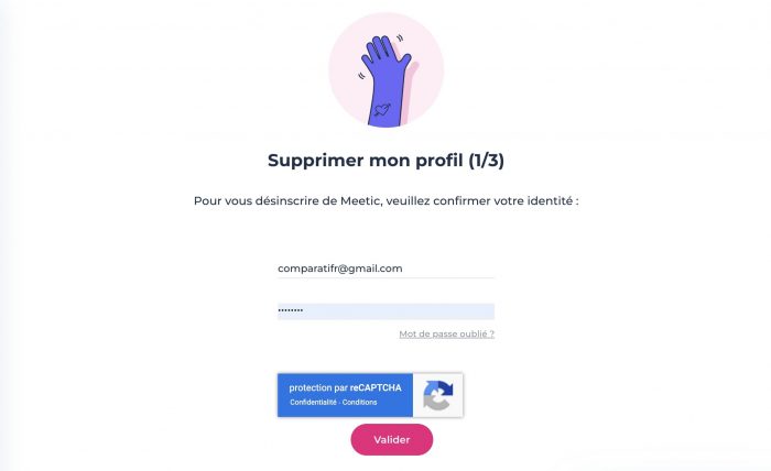 Comment résilier un abonnement et supprimer un compte Meetic