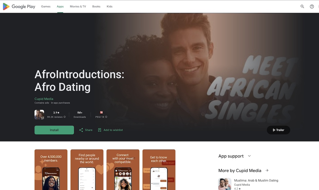 AfroIntroductions app