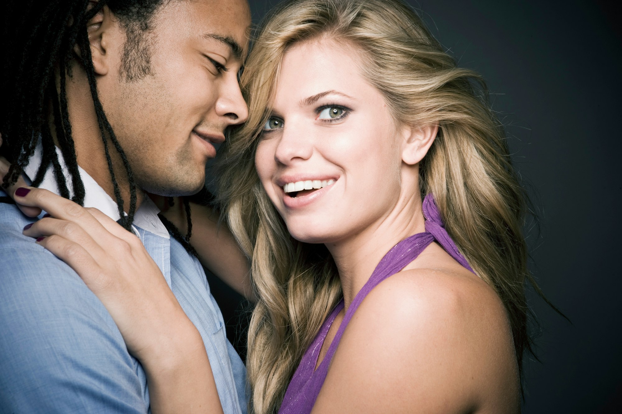 close couple portrait