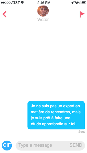 message tinder